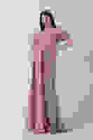 Bakır Pul Payet Detaylı Yırtmaçlı Abiye 9705321.231 