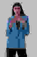 Bebe Mavi Vatkalı Astarlı Blazer Ceket 0105110.449 