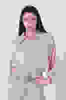 Bej Bel ve Kol Ucu Gipe Detaylı Saten Gömlek 3972863.55 