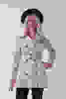 Bej Bilek ve Omuz Apolet Detaylı Kemerli Düğme Kapamalı Trenç 4200829.55 Bej