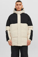 Bej Jack & Jones Force Puffer Sn Erkek Kapüşonlu Mont 77724K12235870.55 