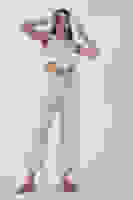 Bej Keten Yelekli Takım 0106321.55 