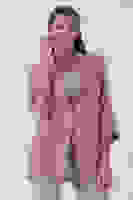 Bej Kolları Düğme Toparlamalı Keten Ceket 01051361.55 