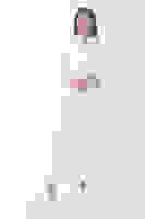 Beyaz Beli Lastikli Gömlek Yaka Kuşaklı Tesettür Elbise 4593296.15 