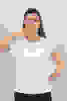 Beyaz Kolları Fırfırlı Bluz 4202603.15 