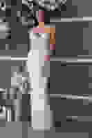 Beyaz Pul Taş İşlemeli Straplez Balık Abiye 9705304.15 Beyaz