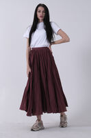 Bordo Kraşlı Etek 422182.04 Bordo