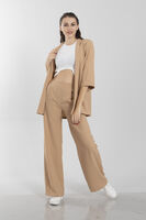 Camel Kimono Pantolon İkili Krep Takım 0106314.09 