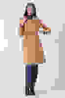 Camel Klasik Modern Kuşaklı Düğmeli Trençkot 4595040.09 