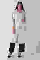 Ekru Bebe Yaka Çift Cepli Kaban 31050686.147 Ekru