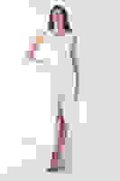 Ekru Eteği Kapaklı Abiye Elbise 1301779.147 