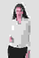 Ekru Fırfır Aksesuarlı Düğmeli Gömlek 4202760.147 