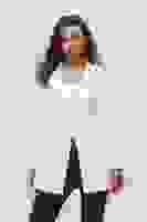 Ekru Leopar Astar Detaylı Krep Blazer Ceket 0105120.147 