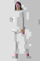 Ekru Üzeri Taş Detaylı Yandan Cepli Peluş Hırka 4701420.147 Ekru