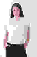 Ekru Vatkalı Sıfır Kol Bluz 4202720.147 