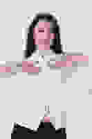 Ekru Yaka Zincir Detaylı Önden Düğmeli Bluz 4202701.147 