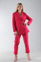 Fuşya Blazer Ceket Pantolon İkili Takım 0106305.12 