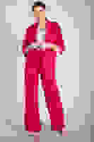 Fuşya Kimono Pantolon İkili Krep Takım 0106314.12 