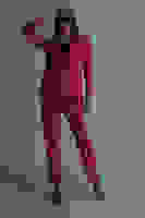 Fuşya Klasik Yaka Ceketli Takım 0106309.12 