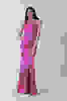 Fuşya Önü Yırtmaçlı Tek Omuz Şık Abiye 0801563.12 