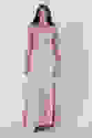 Gold Boncuklu Saten Tesettür Abiye 6502472.122 