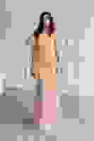 Gold Taş İşlemeli Balon Kol Abiye 0801053.122 Gold