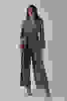 Gri Ceket Kuşak Bağlama Detaylı Pantolonlu Takım 0106327.06 Gri