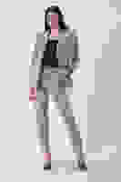 Gri Klasik Yaka Ceketli Takım 0106309.06 Gri