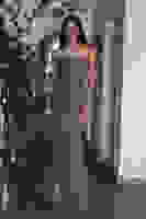 Gri Pul Taş İşlemeli Straplez Balık Abiye 9705304.06 Gri