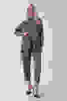 Haki Bisiklet Yaka Tunik Pantolonlu Takım 4577261.23 Haki