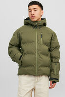 Haki Jack & Jones Erkek Kapşonlu Şişme Mont 77724K12238998.23 