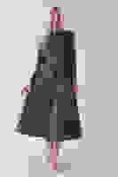 Haki Omuz Fiyonk Detaylı Kemerli Bisiklet Yaka Scuba Tesettür Elbise 4593456.23 Haki