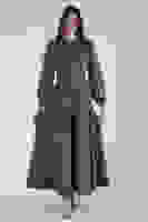 Haki Önü Simli Balon Kol Elbise 5305031.23 