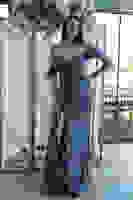 İndigo Pul Payet Detaylı Yırtmaçlı Abiye 9705321.98 İndigo