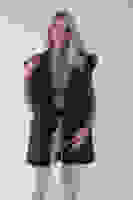 Kahve Biker Deri Yelek 31070181.05 Kahve