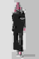 Kahve Bisiklet Yaka Önü Düğme Kapama Görünümlü Pantolonlu Scuba Takım 4592265.05 Kahve