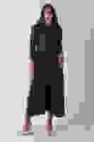 Kahve Bisiklet Yaka Scuba Tesettür Elbise 4593445.05 Kahve