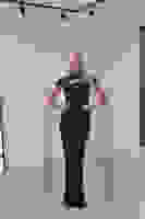 Kahve Boyundan Takma Tül Detaylı Straplez Pul Payet Abiye 9705683.05 Kahve