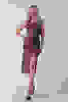 Kahve Düğmeli Crop Deri Yelek 0103001.05 