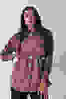 Kahve Gömlek Yaka Düğme Kapamalı Bel Bağlamalı Tunik 4595331.05 Kahve