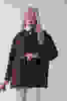 Kahve Gömlek Yakalı 4 Düğme Deri Bukle Detaylı Kaşe Yün Ceket 5307122.05 Kahve