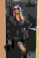 Kahve Kolları Transparan Çiçek Detaylı Önü Düğmeli Bluz 4202902.05 Kahve