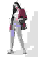 Kahve Şal Yaka Leopar Astarlı Kruvaze Ceket 39711561.05 Kahve