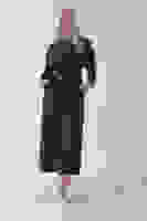 Kahve Üzeri Kendinden Şallı Kemer Bağlamalı Tesettür Elbise 4571581.05 Kahve