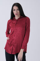 Kırmızı Oversize Jakar Bluz 3970274.08 