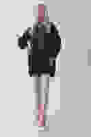 Lacivert 2 Cepli Kolları Dantel Taş İşlemeli Trenç 940140168.02 Lacivert