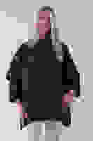 Lacivert 5 Düğme Kapamalı Takma Kol Yandan Cepli Trenç 5309343.02 Lacivert