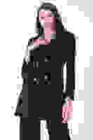 Lacivert Astarlı Düğme Kapamalı Blazer Ceket 0105123.02 