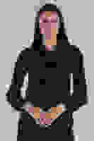 Lacivert Boyun Şal Bağlama Detaylı Bluz 4594017.02 