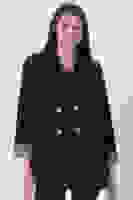 Lacivert Şal Yaka Leopar Astarlı Kruvaze Ceket 39711561.02 Lacivert